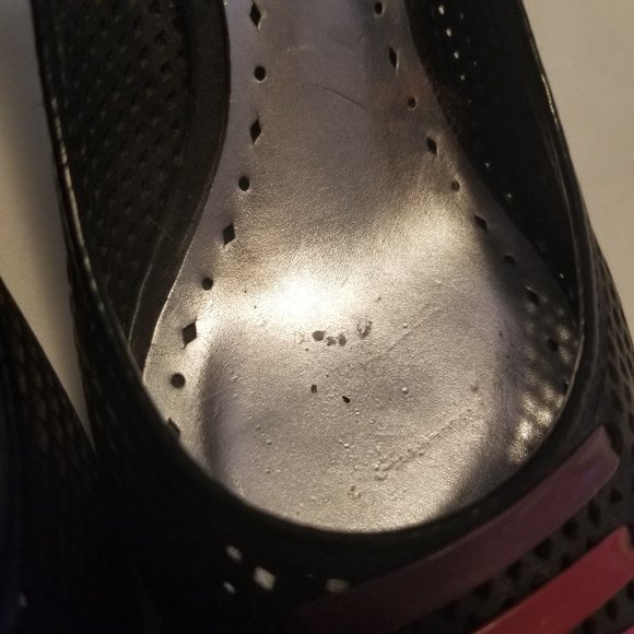 BCBG Perforated Peep Toe Pumps- Size 7 - Picture 3 of 8